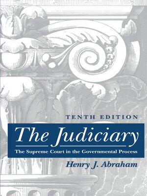 cover image of The Judiciary